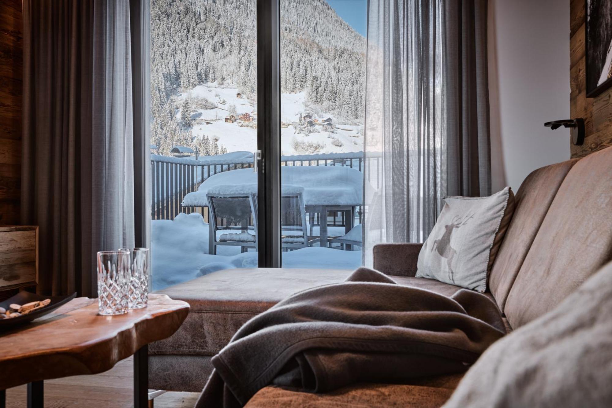 Das Luxurioese Chalet-Apartment In Der Residenz Silvretta - Inklusive Silvretta Card Premium 湖城 外观 照片
